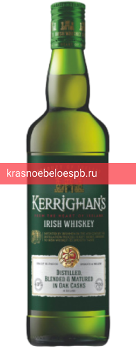 Виски KERRIGHAN'S irish whiskey 0.7 л