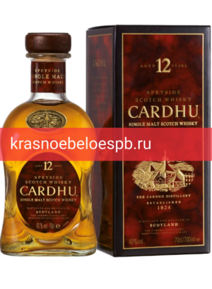 Виски Cardhu, 12 летней выдержки 0.7 л