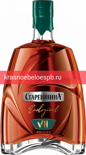 Коньяк выдержанный Старейшина КВ Ecological 7 лет 0.5 л