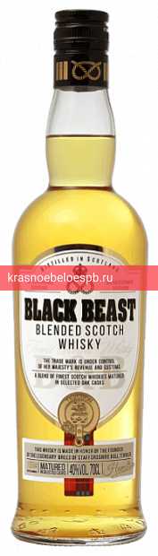Виски Black Beast 0.7 л