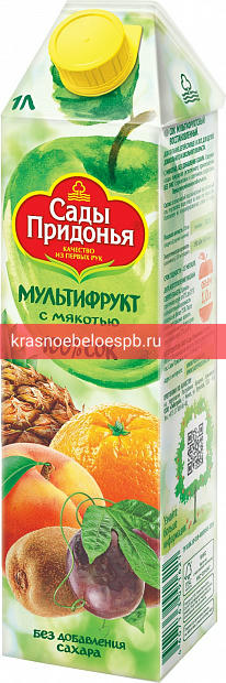 Сок «Сады Придонья» Мультифрукт с мякотью 1 л