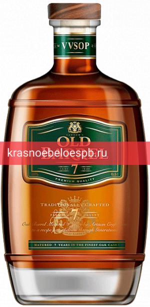 Коньяк Father's Old Barrel, 7 летней выдержки 0.5 л