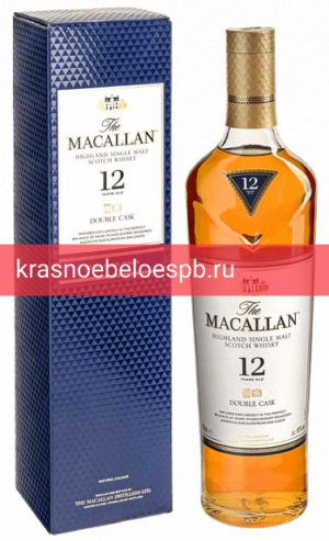 Виски Macallan Double Cask, 12 летней выдержки 0.7 л
