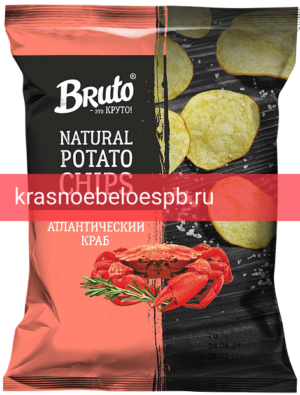 Чипсы Bruto NPC Атлантический краб